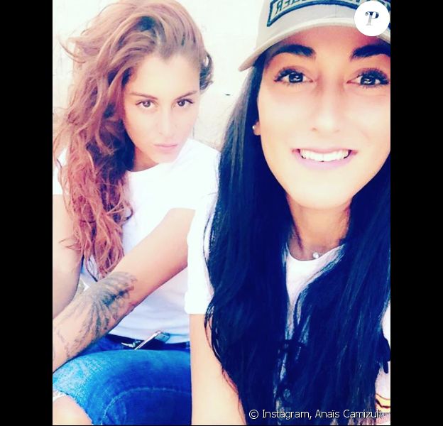 Anaïs (Secret Story 7) et sa soeur Manon sur Instagram, août 2016.