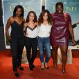 Jisca Kalvanda, Oulaya Amamra, la réalisatrice Houda Benyamina, Déborah Lukumuena - Avant-première du film "Divines" à l'UGC Ciné Cité les Halles à Paris, le 29 août 2016 © CVS / Bestimage