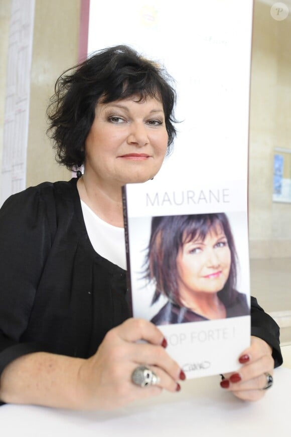 Maurane - 1ere édition du festival littéraire "Plumes de Stars" à Aix en Provence. Le 13 juin 2015