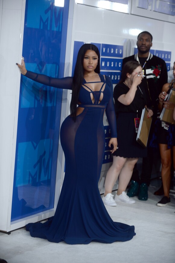 Nicki Minaj à la soirée des MTV Video Music Awards 2016 à Madison Square Garden à New York, le 28 aout 2016.