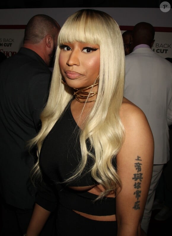 Nicki Minaj lors de la première de "BarberShop: The Next Cut" à Hollywood, le 6 avril 2016.