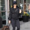 Exclusif - Rob Kardashian et sa fiancée Blac Chyna sortent de leur hôtel pour aller à l'aéroport à Boston, le 18 avril 2016.