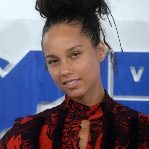 Alicia Keys à la soirée des MTV Video Music Awards 2016 à Madison Square Garden à New York, le 28 aout 2016.