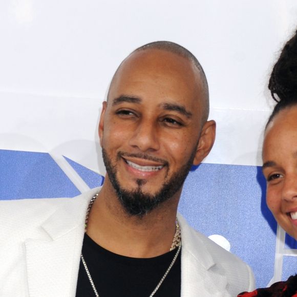 Swizz Beatz et sa femme Alicia Keys à la soirée des MTV Video Music Awards 2016 à Madison Square Garden à New York City, New York, Etats-Unis, le 28 août 2016.