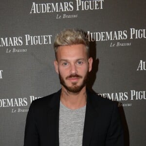 M. Pokora - Inauguration de la boutique Audemars Piguet, 15 rue Royale, et présentation de la nouvelle collection Royal Oak Yellow Gold, à Paris, le 26 mai 2016.