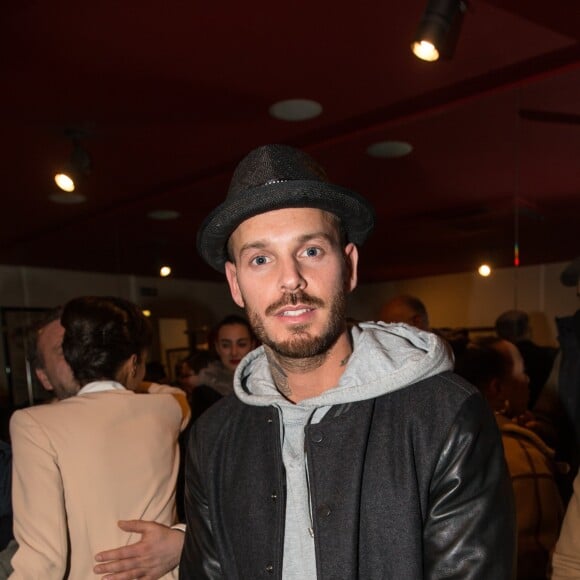 M. Pokora - Avant-première du court-métrage "Une vie ordinaire" réalisé par Sonia Rolland au cinéma Mac Mahon à Paris, le 17 février 2016.