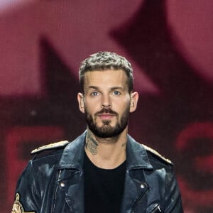 M. Pokora - Répétitions sur le plateau de l'émission "Bercy fête ses 30 ans - Le concert anniversaire" diffusée le 4 décembre 2015 sur TF1 en primetime à l'AccorHotels Arena à Paris, le 3 décembre 2015