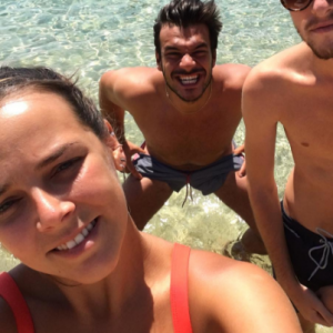 Pauline Ducruet au dernier jour de ses vacances à Mykonos mi-août 2016, photo Instagram.