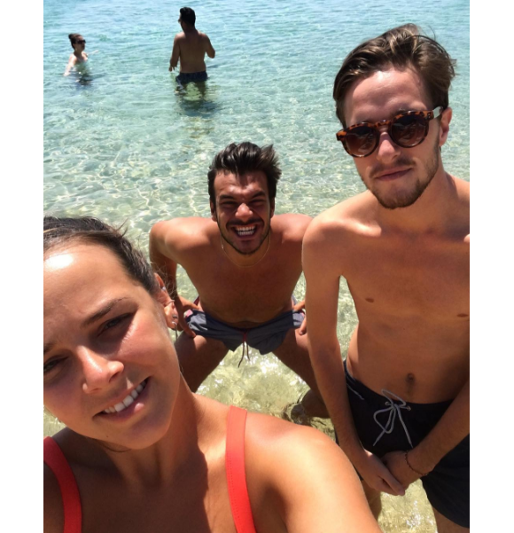 Pauline Ducruet au dernier jour de ses vacances à Mykonos mi-août 2016, photo Instagram.