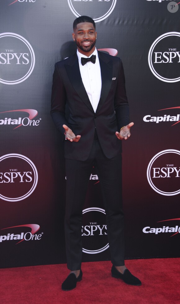 Tristan Thompson arrive à la cérémonie des ESPYS à Los Angeles, le 13 juillet 2016