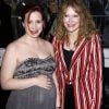 Mia Farrow et sa fille Dylan O'Sullivan Farrow enceinte à la soirée ‘Time 100 Gala 2016’ au Frederick P. Rose Hall de Lincoln Center à New York, le 26 avril 2016