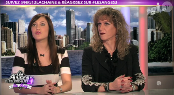 Morgane et Brigitte dans les Anges de la télé - Le Mag, vendredi 21 octobre 2011 sur TF1