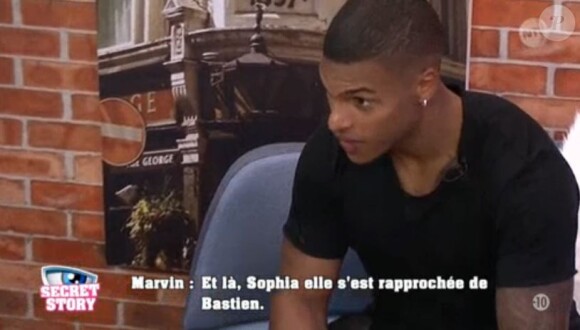 Marvin - "Secret Story 10", sur NT1. Le 6 septembre 2016.