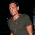 Ryan Lochte et sa compagne Kayla Rae Reid ont passé la soirée au The Nice Guy restaurant à West Hollywood, le 31 août 2016.