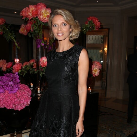 Exclusif - Sylvie Tellier - 7ème édition du dîner du Global Gift Gala organisé au Four Seasons Hôtel George V à Paris. Le 9 mai 2016. © Dominique Jacovides / Bestimage