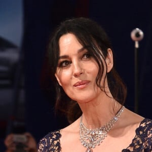 Monica Bellucci lors de la première de On the Milky Road d'Emir Kusturica en clôture de la 73e Mostra de Venise, le 9 septembre 2016.