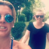 Amélie Neten et sa soeur Jen en Thaïlande, sur Snapchat, juillet 2016