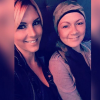 Amélie Neten et sa soeur Jen le 15 avril 2016.