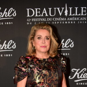 Catherine Deneuve au Kiehl's Club lors du 42ème Festival du Cinéma Américain de Deauville.