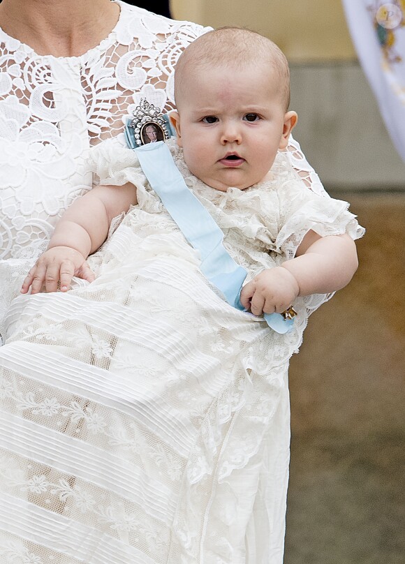Le prince Carl Philip et la princesse Sofia (Hellqvist) de Suède lors du baptême de leur fils, le prince Alexander de Suède - Baptême du prince Alexander de Suède au palais Drottningholm à Stockholm le 9 septembre 2016.09/09/2016 - Stockholm