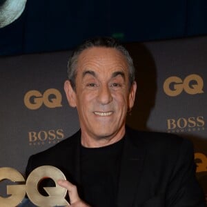 Exclusif - Thierry Ardisson - Cérémonie des "GQ 2015, Les Hommes de l'Année" au Shangri-La Hotel à Paris, le 25 janvier 2016. © Rachid Bellak/Bestimage