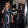Taylor Swift à la sortie de l'appartement Gigi Hadid à New York. Gigi Hadid est avec son compagnon, le chanteur Zayn Malik. Le 12 septembre 2016