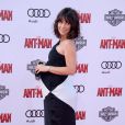 Evangeline Lilly a dévoilé son ventre rond ! La star est enceinte et l'a annoncé sur le tapis rouge de la première du film Ant-Man à Los Angeles le 29 juin 2015