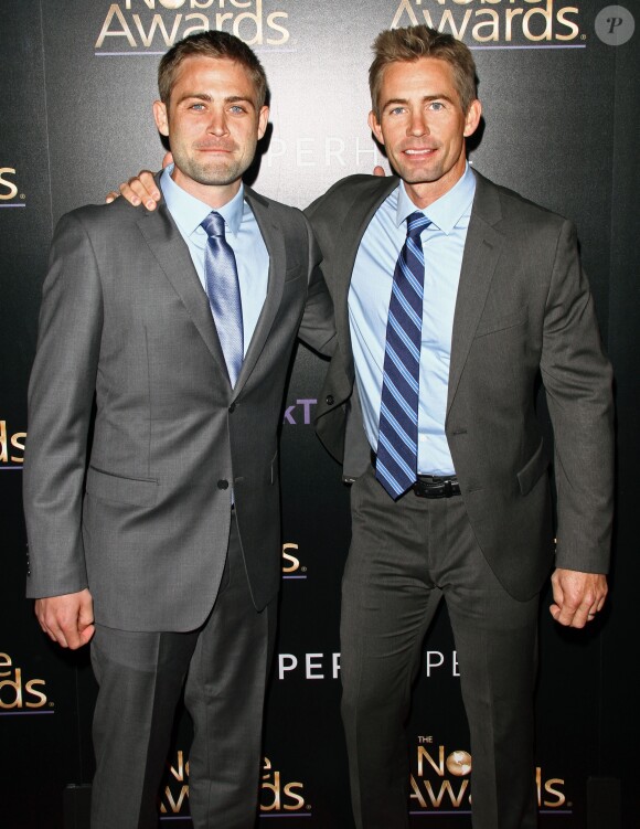 Cody Walker et son frère Caleb à la 3e soirée annuelle Noble Awards à Beverly Hills, le 27 février 2015