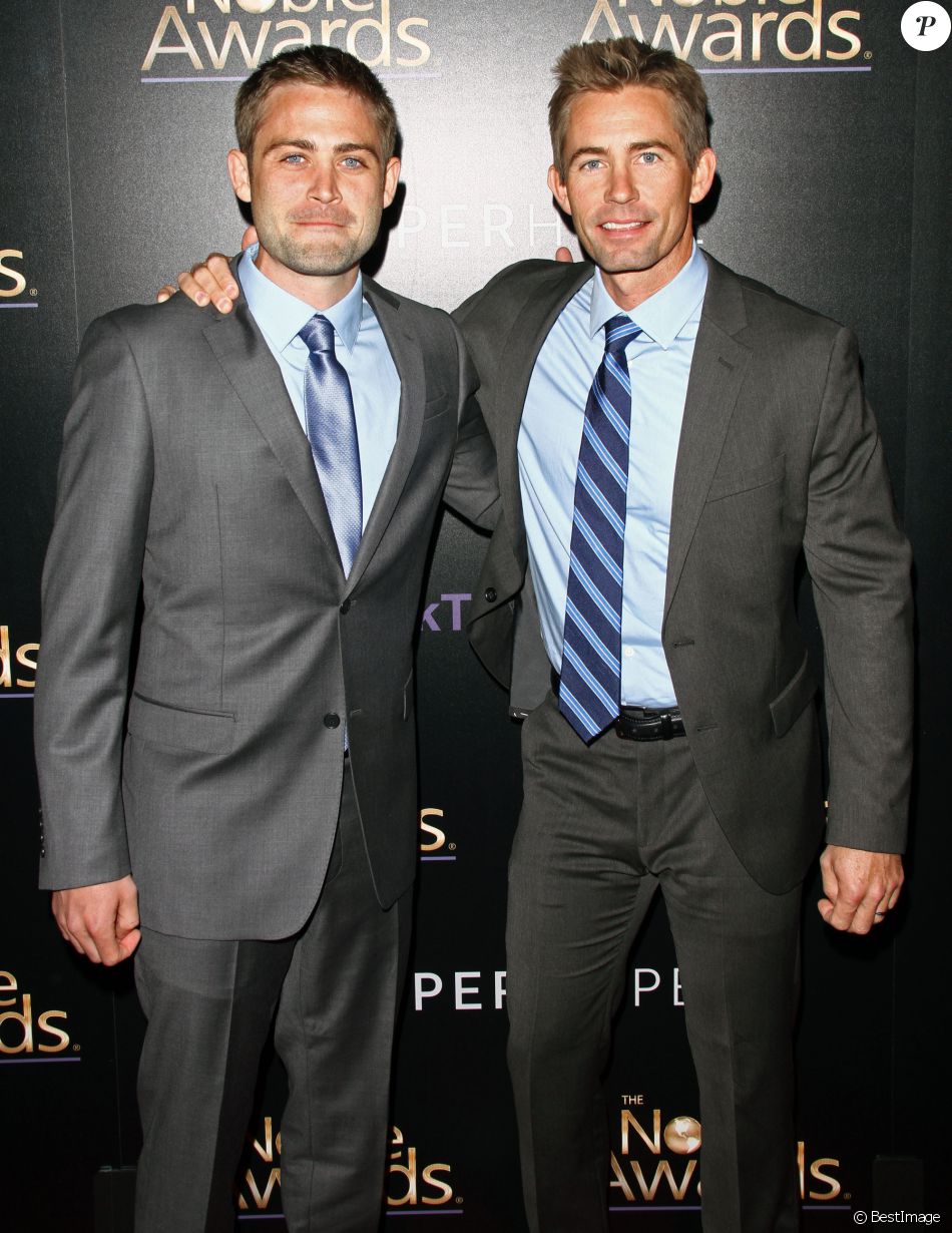 Cody Walker et son frère Caleb à la 3e soirée annuelle Noble Awards à