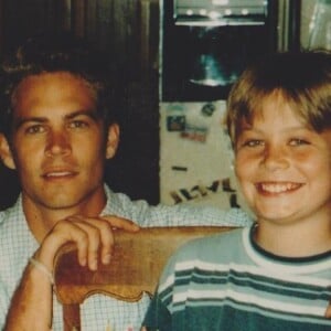 Paul Walker avec son petit frère Cody.