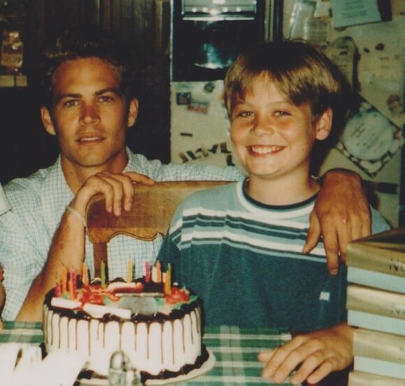 Paul Walker avec son petit frère Cody.