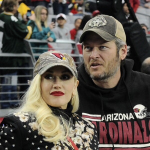 Blake Shelton et Gwen Stefani au Phoenix Stadium, le 27 décembre 2015