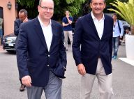 Albert de Monaco et Didier Deschamps, un tandem accro au padel