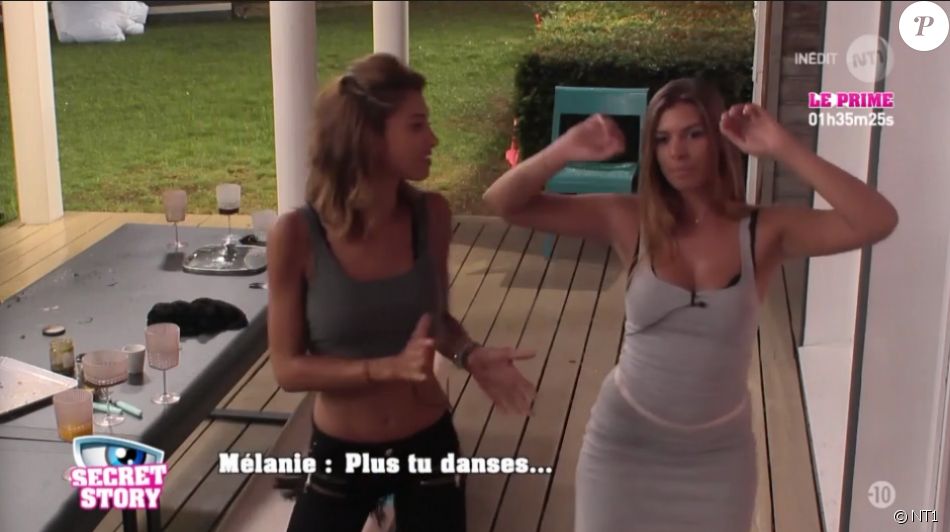 Secret Story 10 La Quotidienne Du Mercredi 15 Septembre 2016 Sur Nt1 Ici Mélanie Et Maéva