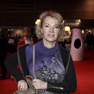 Brigitte Lahaie - Gucci Paris Masters 2013 a Villepinte le 8 decembre 2013.