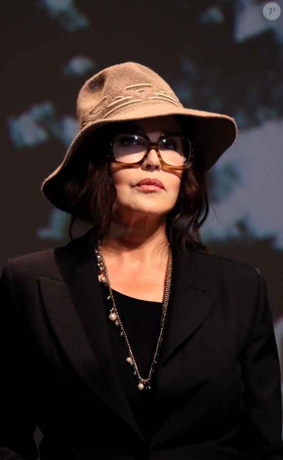 L'actrice Isabelle Adjani pendant la soirée du téléfilm "Carole Mathieu" lors de la 18ème édition du festival de la fiction TV 2016 de La Rochelle, France, le 15 septembre 2016. © Patrick Bernard/Bestimage