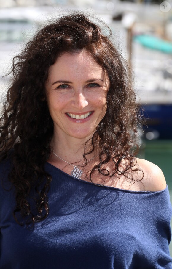 Elsa Lunghini pendant le photocall pour la série "Mon frère bien aimé" lors de la 18ème édition du festival de la fiction TV 2016 de La Rochelle, France, le 15 septembre 2016. © Patrick Bernard/Bestimage