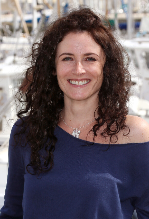 Elsa Lunghini pendant le photocall pour la série "Mon frère bien aimé" lors de la 18ème édition du festival de la fiction TV 2016 de La Rochelle, France, le 15 septembre 2016. © Patrick Bernard/Bestimage
