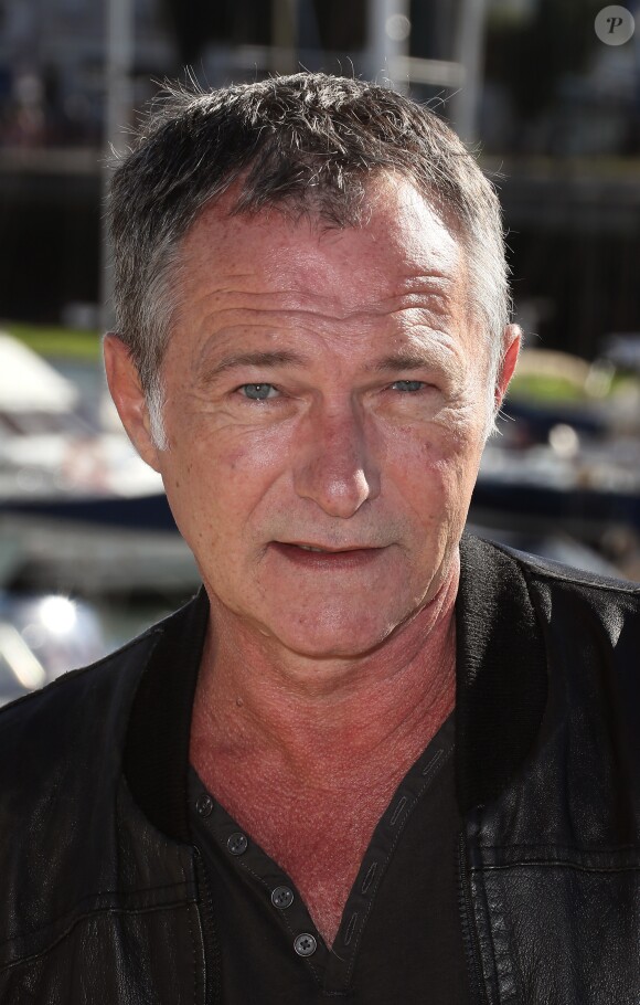 Bruno Wolkowitch pour la série "Les hommes de l'ombre" - Photocall lors du 18ème Festival de la Fiction TV de La Rochelle. Le 15 septembre 2016 © Patrick Bernard / Bestimage