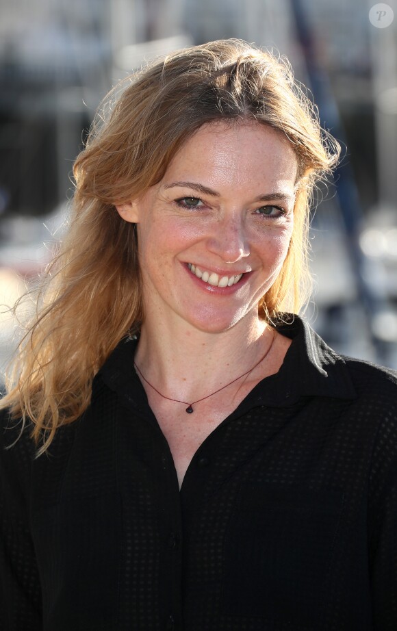Kate Moran pour la série "Cannabis" - Photocall lors du 18ème Festival de la Fiction TV de La Rochelle. Le 15 septembre 2016 © Patrick Bernard / Bestimage