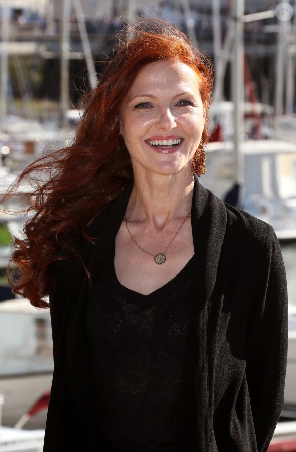 Sophie Charlotte Husson pour la série "Les hommes de l'ombre" - Photocall lors du 18ème Festival de la Fiction TV de La Rochelle. Le 15 septembre 2016 © Patrick Bernard / Bestimage