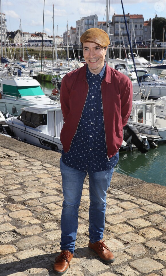 Yacine Belhousse pour la série "Dead Land, les escapes" - Photocall lors du 18ème Festival de la Fiction TV de La Rochelle. Le 15 septembre 2016 © Patrick Bernard / Bestimage