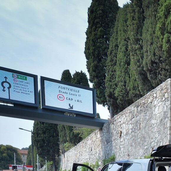 Exclusif - Le prince Albert II de Monaco inaugure le tunnel Albert II destiné à désengorger le trafic dans la principauté le 14 septembre 2016.