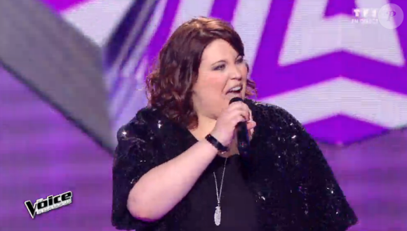 Ana Ka - "The Voice 5", le premier live sur TF1. Samedi 23 avril 2016.