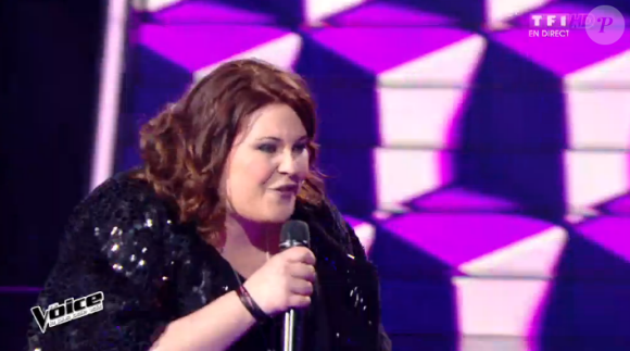 Ana Ka - "The Voice 5", le premier live sur TF1. Samedi 23 avril 2016.