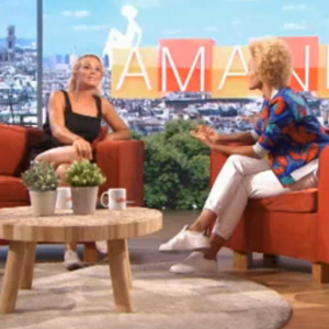 Elodie Gossuin face à Amanda Scott dans "Amanda", vendredi 15 sepembre 2016.