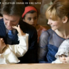 Clotilde Courau commente son mariage pour Nikos Aliagas dans "50 mn inside", le 17 septembre 2016. Ici avec son mari Emmanuel-Philibert de Savoie et leurs filles.
