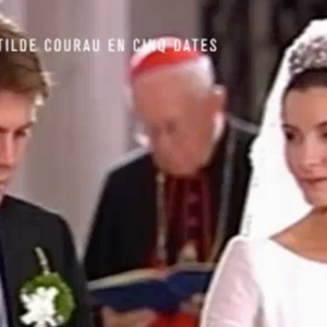 Clotilde Courau commente son mariage pour Nikos Aliagas dans "50 mn inside", le 17 septembre 2016.