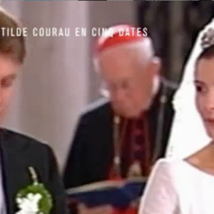 Clotilde Courau commente son mariage pour Nikos Aliagas dans "50 mn inside", le 17 septembre 2016.