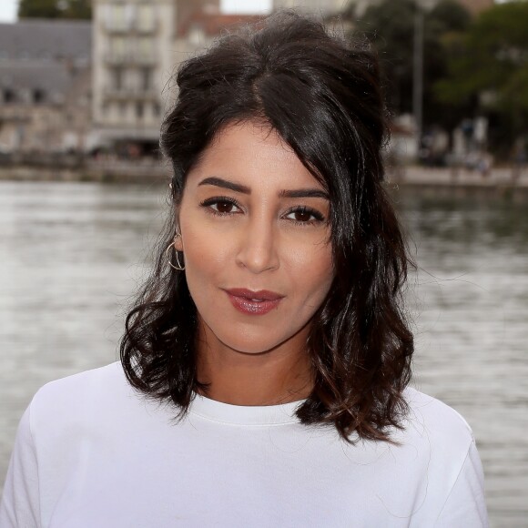 Leïla Bekhti au photocall du téléfilm "Jour Polaire" lors du 18ème Festival de la Fiction TV de La Rochelle. Le 17 septembre 2016 © Patrick Bernard / Bestimage